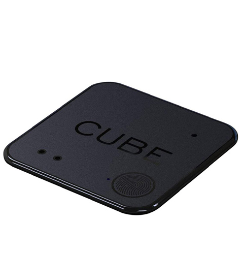 Cube Shadow Item Finder Ultra Thin Tracker Rechargable Battery Wallet Remote Control Bluetooth Locator